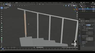Blender 2.9 | Easy spiral stairs tutorial.