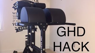Glute Ham Developer (GHD) Hack