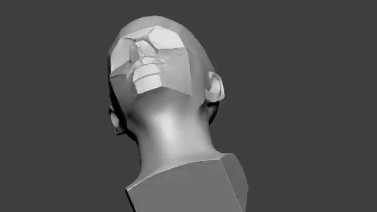 Sculpting Timelapse - HEAD MODELING (tutorial) 