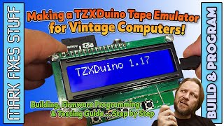 Building a TZXDuino & How to program (or Update) the Firmware!