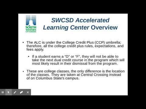 SWCSD Accelerated Learning Center Presentation