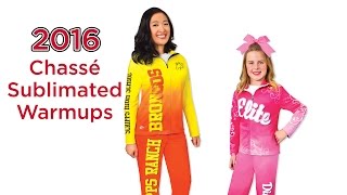 Chassé Sublimated Cheer Warmups