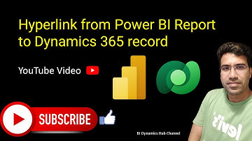 Hyperlink from Power BI Report to Dynamics 365 record