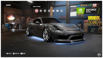 Need for Speed Payback: Hard mode | Porsche Cayman GT4 Customization.