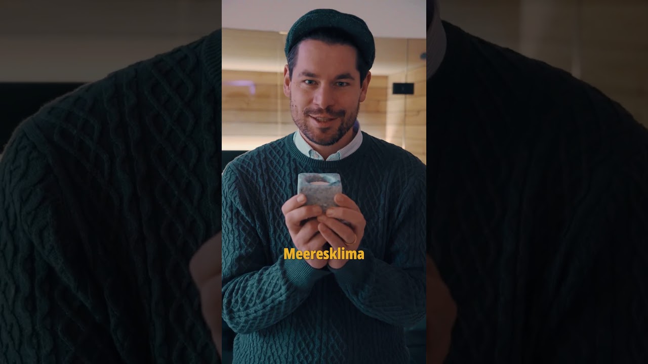 Salzluft wie am Meer: in der eigenen Sauna. Durchatmen :-)! 