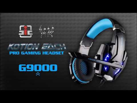 Fone Gamer Kotion Each G9000 Headset Usb P4 35mm Ps4 E Pc Youtube