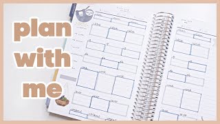 Plan With Me For January // Plum Paper Planner A5 Vertical Columns