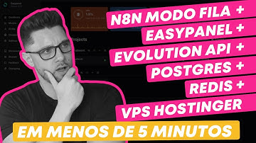 Você Precisa Ver como Instalei N8N no Hostinger com EASYPANEL em Menos de 5 Minutos?
