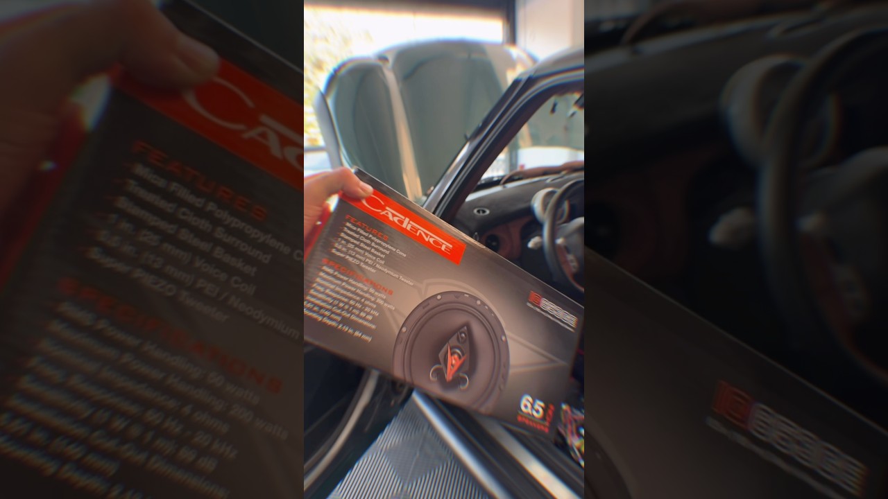 НОВАЯ АУДИОСИСТЕМА MINI COOPER 🔥