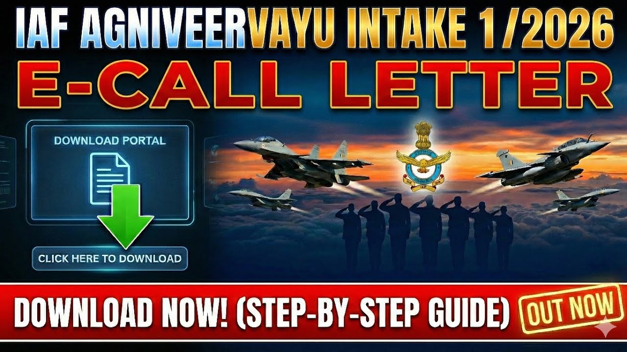 Airforce Agniveervayu E Call Letter Download Process | Ara Wala | 