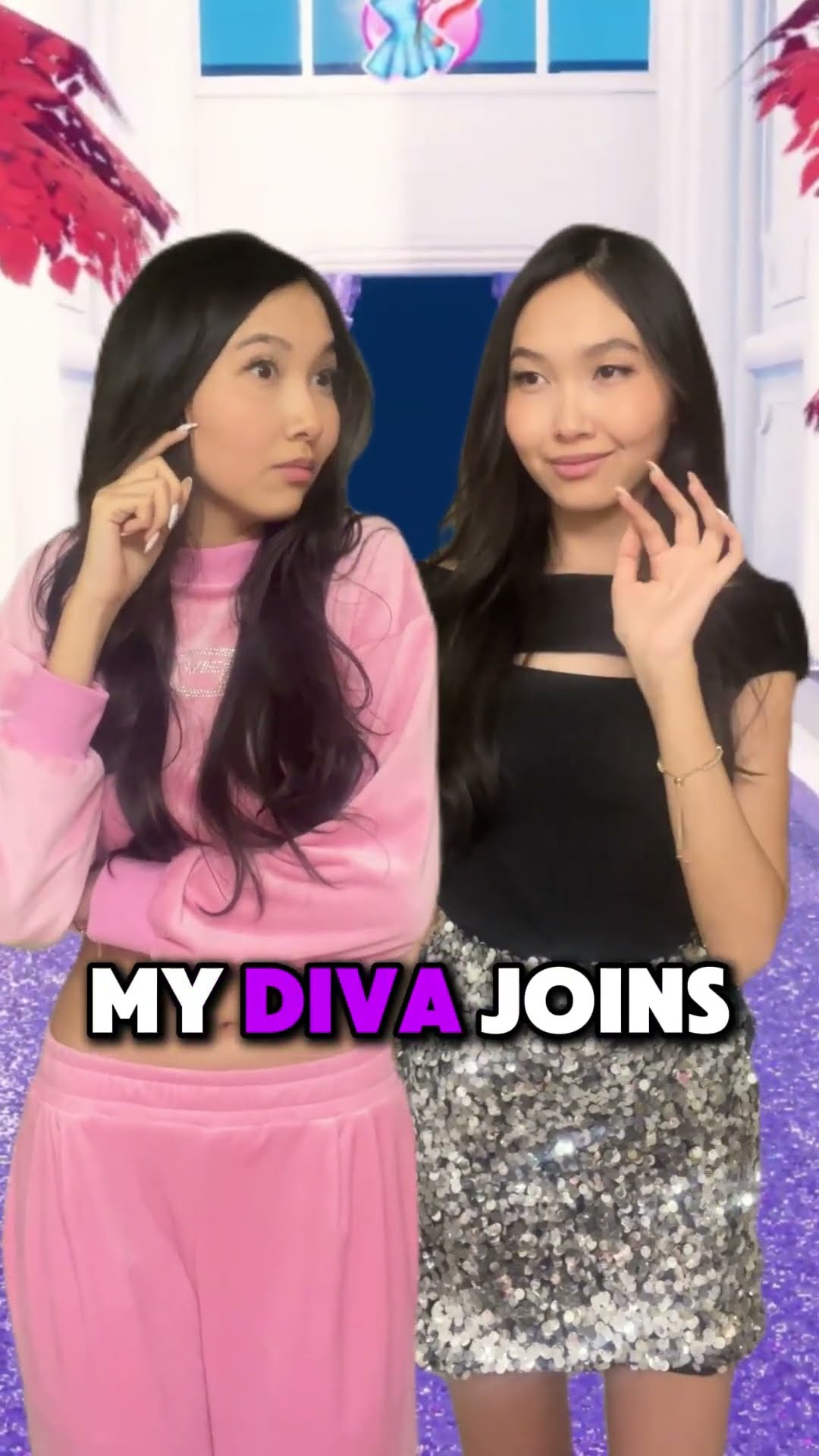 ME and my DIva Bestie own Roblox!? #roblox #robloxshorts