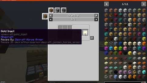 Decraft Horse Armour 1.14.4, 1.15.2 & 1.16.3 Forge Mod Overview