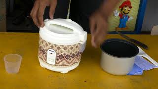 RICE COOKER MIYAKO PSG-607 MAGIC COM PENANAK NASI 0.6 LITER - BATIK COKELAT