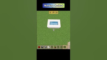 Working Bathtub Hack in Minecraft #minecraft #viral #trending #shorts