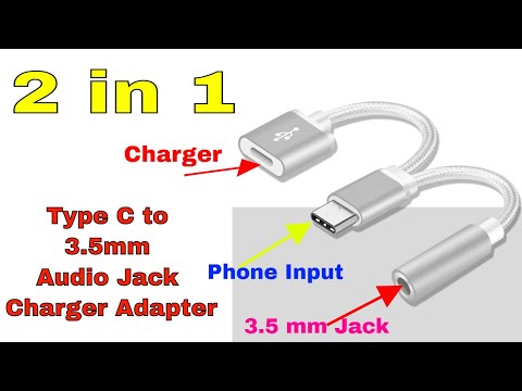 No 3.5 mm Jack: How to connect 3.5 mm Headphone and Charger Simultaneously