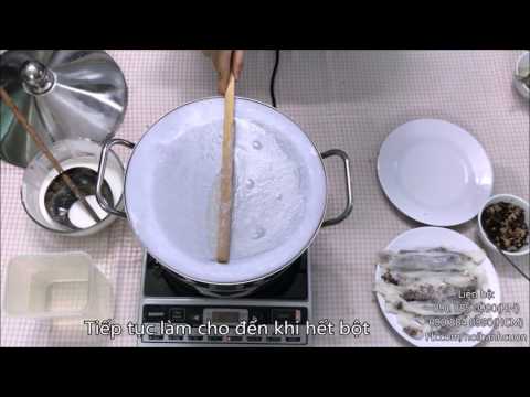 Video Làm bánh cuốn với bộ nồi hơi Happy Kitchen!!! - youtube