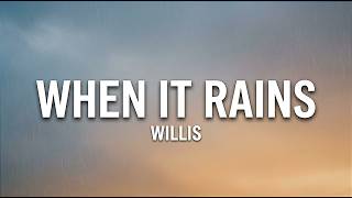 I Think I Like When It Rains  Willis s