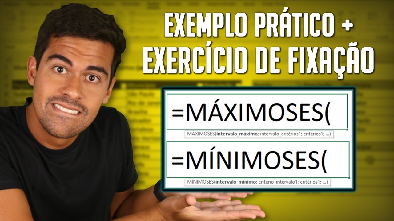 MÁXIMOSES e MÍNIMOSES