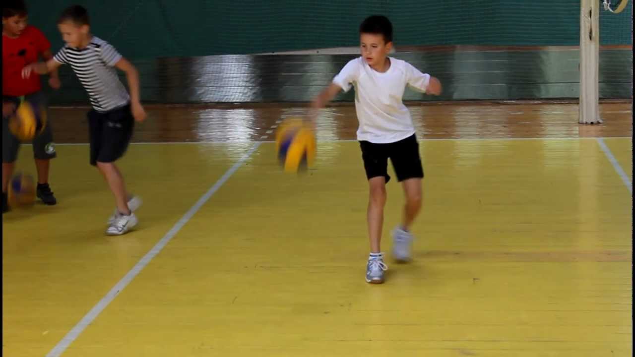 волейбол тренировка в лагере 070712