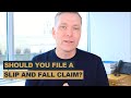 Lawyer Discusses: Should YOU File a Slip and Fall Claim?
