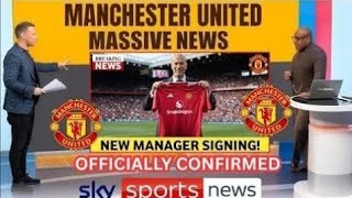 ZIDANE SHOCKS FOOTBALL WORLD AS MAN. UNITED CONFIRM LEGENDARY NEW MANAGER AT OLD TRAFFORD