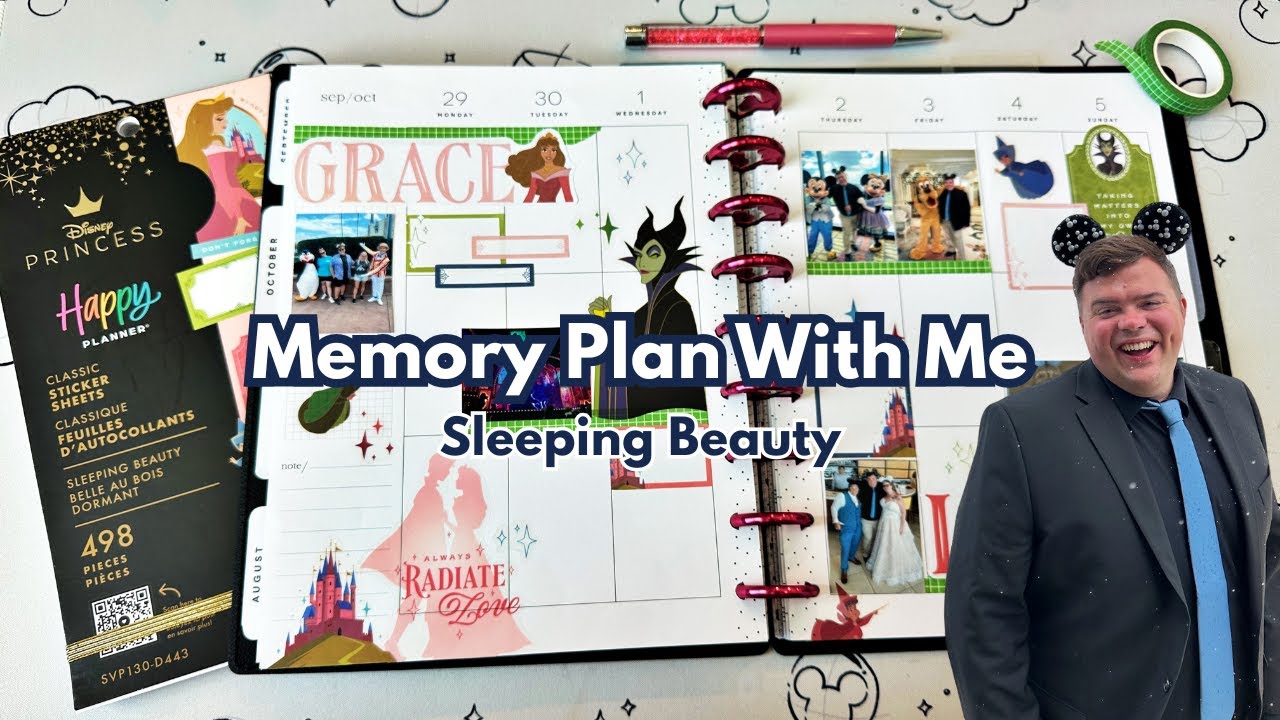 Свадебные воспоминания в стиле Дисней и планируйте вместе со мной | Воспоминания о Спящей красави...