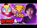 VAN 0 NAAR 500 CUPS BINNEN 1 UUR! - BRAWL STARS #4