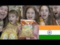 INDIAN SNACKS | AMERICAN FAMILY REACTION