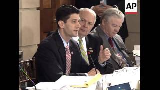 Celebrity Rep. Paul Ryan (R-Wis.) speaks at bipartisan health care meeting at White House Wealth
