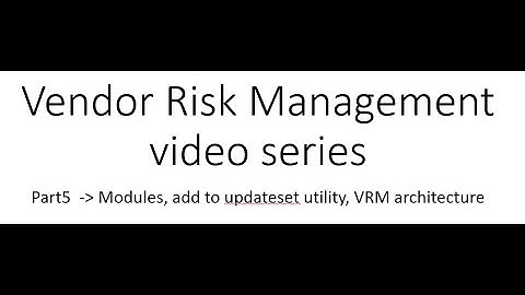 ServiceNow Vendor Risk Management Journey Part 5