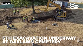 Tulsa begins fifth excavation at Oaklawn Cemetery to uncover 1921 race massacre victims