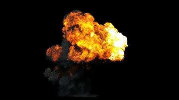 Houdini 12.1 PyroFX 2 Explosion Rendered