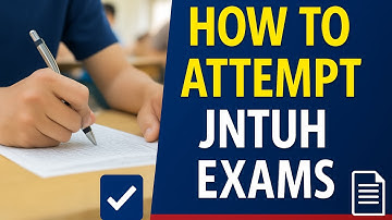 “How to Attempt JNTUH Exams for Full Marks | Paper Presentation Hacks ✍️| Jntu Explainer