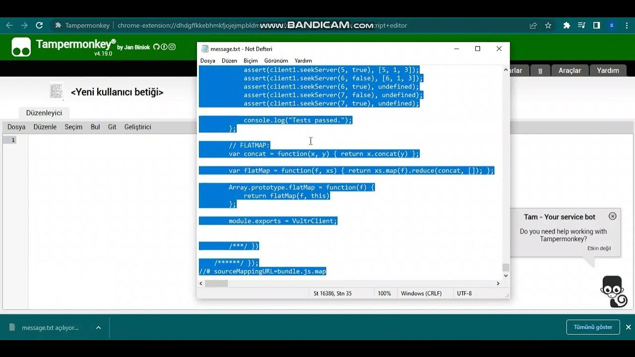 How to add script tampermonkey youtube