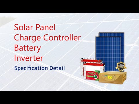 solar panel charge controller battery inverter specification detail in tamil