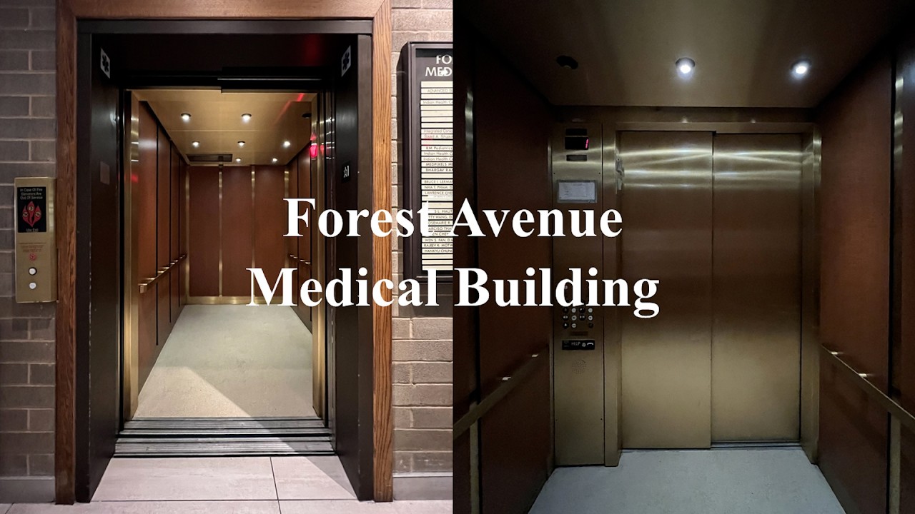 Необычная модификация! Гидравлический лифт Dover (mb. ThyssenKrupp) — медицинское здание на Форес...