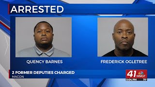 Two Bibb County deputies arrested after using exessive force on female inmate