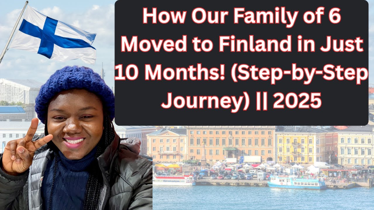 Как наша семья из 6 человек переехала в Финляндию всего за 10 месяцев! (Пошаговое путешествие) ||...