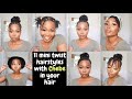 11 MINI-TWIST HAIRSTYLES TO TRY WITH CHEBE POWDER IN YOUR HAIR