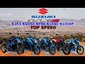 Top Speed Suzuki GSX-S Series | GSX-S150 SV650 S750 S1000 S1000F