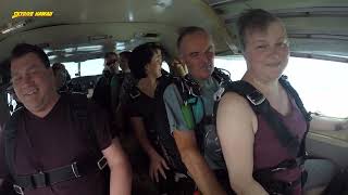 Tandem skydive of Carol Ellerker with Skydive Hawaii