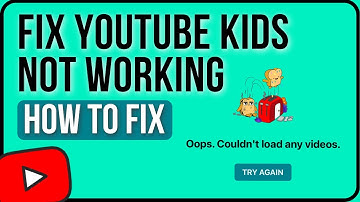 YOUTUBE KIDS NOT WORKING [FIXED] | Fix Youtube Kids Oops. Couldn