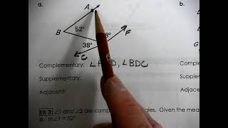 Geometry 3 4 Proofs about lines and angles