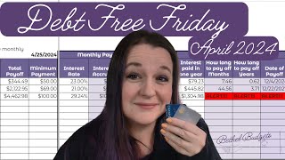 Debt Payoff | Debt Free Friday  I can't believe I have debt to pay off! April 2024