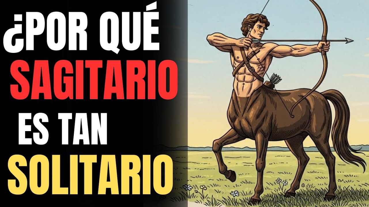 ¿Qué hace que SAGITARIO sea tan solitario? ♐ La verdad que NUNCA te van a contar