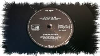 Bananarama: State I&#39;m In \\ 1984 \\ 12″ Vinyl \\ Metronome