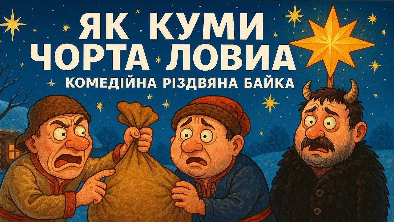 ПІЙМАЛИ ЧОРТА В МІШОК! Як куми на Різдво ледь розуму не позбулися Смішна бувальщина