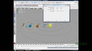 Maya Tutorial: Solar System Animation