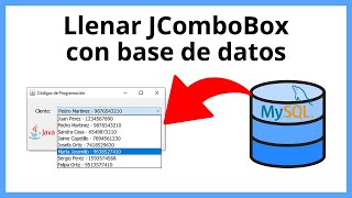 Llenar JComboBox con Base de datos - Apache Netbeans y MySQL
