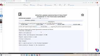 Addendum to the Purchase Agreement Video